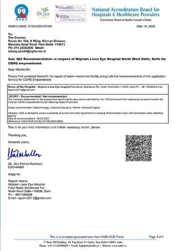 CGHS & ECHS RECOMMENDATION